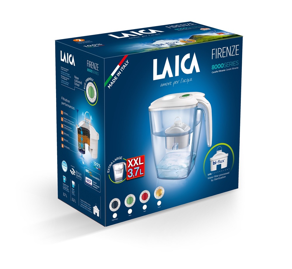 Filtrační konvice Laica Firenze XXL J81-CC zelená