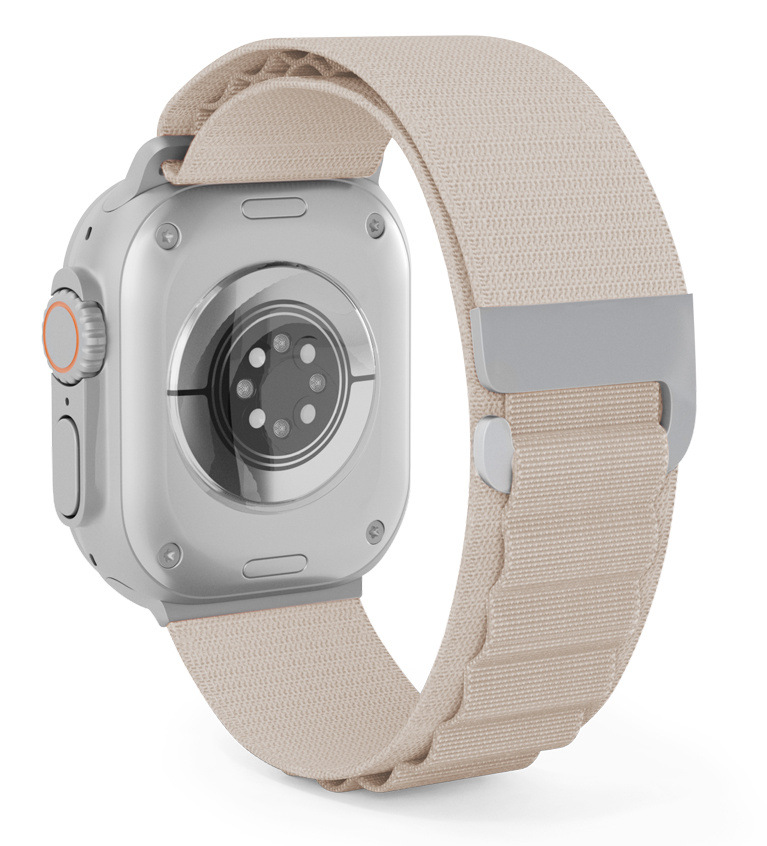 Řemínek Epico Alpine na Apple Watch 38/40/41mm, nylonový béžový