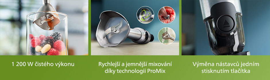 Ponorný mixér Philips Series 5000 HR2681/00 černý/chrom Ponorný mixér Philips Series 5000 HR2681/00 černý/chrom
