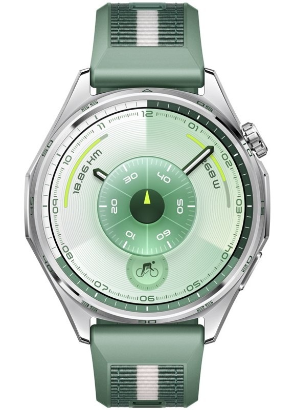 Chytré hodinky Huawei Watch GT 6 46 mm NFC zelené