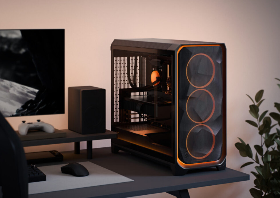Case FRACTAL DESIGN Meshify 3 XL Ambience Pro RGB černá Skříň FRACTAL DESIGN Meshify 3 XL Ambience Pro RGB nabízí stylové ARGB osvětlení