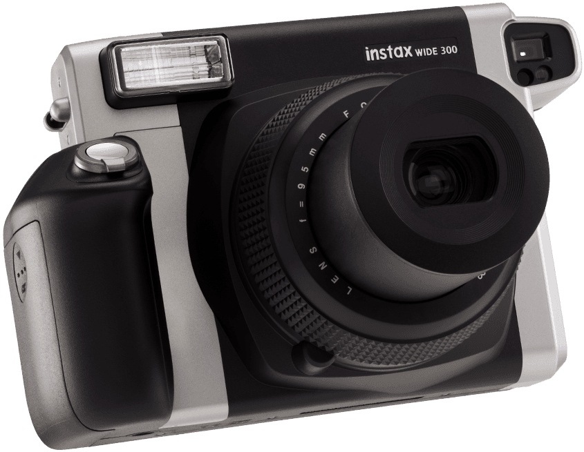Instantní fotoaparát Fujifilm Instax wide 300 bílý/hnědý Fujifilm Instax wide 300, bílá/hnědá