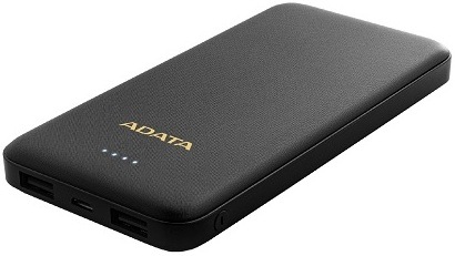 Powerbanka ADATA AT10000, 10000mAh černá