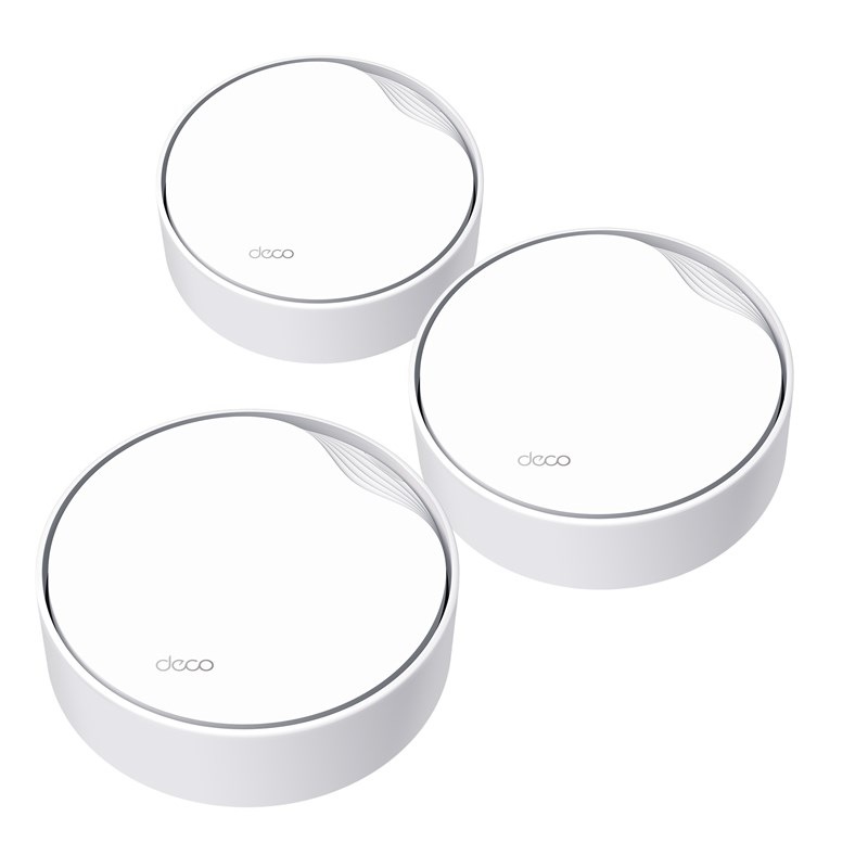 Komplexní Wi-Fi systém TP-Link Deco X50-PoE Mesh, AX3000 (3 ks) bílý