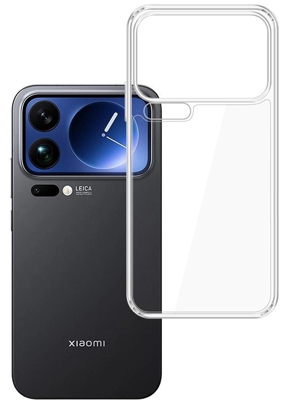 Kryt na mobil 3mk na Xiaomi 17 Pro, průhledná barva