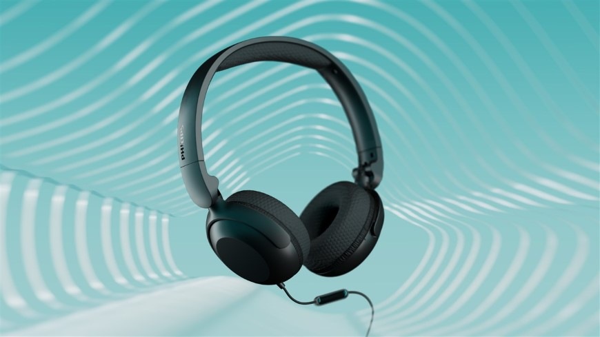 Sluchátka Philips TAH2100BK/00 černá Sluchátka přes hlavu Philips TAH2100 s 1,5m kabelem vybaveným ovladačem