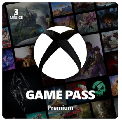 Microsoft Xbox Game Pass Premium - předplatné na 3 měsíce - elektronická licence Microsoft Xbox Game Pass Premium - předplatné na 3 měsíce - elektronická licence
