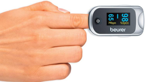 Pulzní oxymetr Beurer PO 60 BT bílý Beurer PO 60 BT, bílá