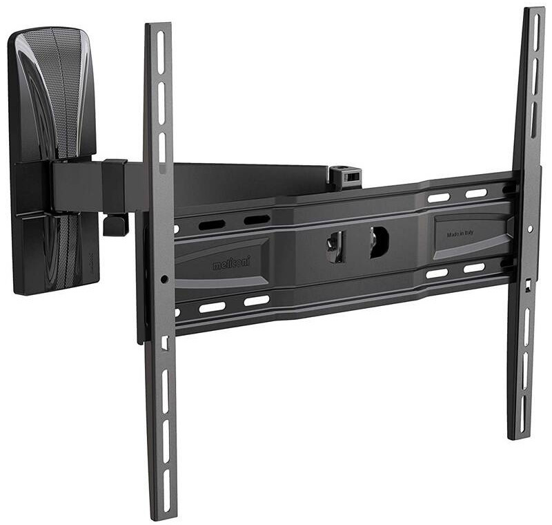 Držák TV Meliconi SlimStyle Plus 400 SR, polohovatelný pro ůhlopříčky 40" do 82", nosnost 37 kg černý