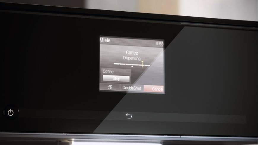 Automatický kávovar Miele CM 7350 obsidián černý
