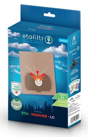 ETAFiltr sáčky do vysavačů ETA, Hoover, LG
