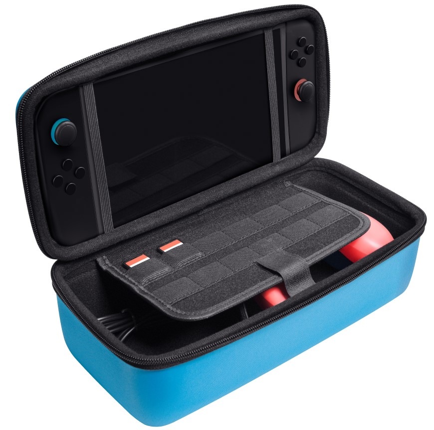 Pouzdro Trust GXT 1252B pro Nintendo Switch 2 modré Pouzdro Trust GXT 1252B pro Nintendo Switch 2 - modré