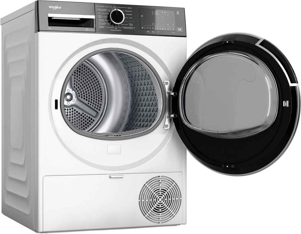 Sušička prádla Whirlpool C WD 85M WBS CZ bílá Sušička prádla Whirlpool C WD 85M WBS CZ, třída hlučnosti A