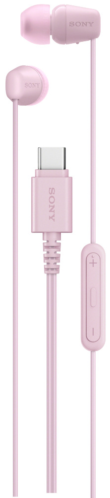 Sony IER-EX15C, USB-C, růžová