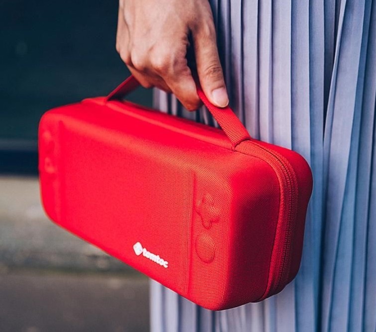 Pouzdro tomtoc Travel Case - Nintendo Switch - červené