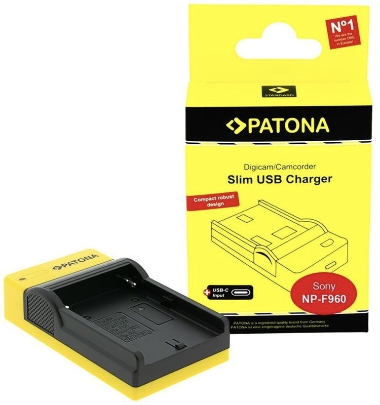 Nabíječka PATONA pro Sony, LED dioda