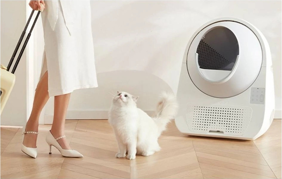 Chytrý záchod Catlink Pro-X Standard Version bílý Díky víceúrovňovému systému ochrany se nemusíte obávat, že by se vaší kočce při používání boxu něco stalo.