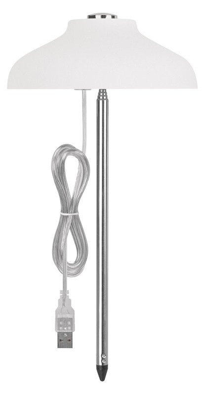 Lampa EMOS s výkonem 5 W pro pěstování rostlin, bílá barva