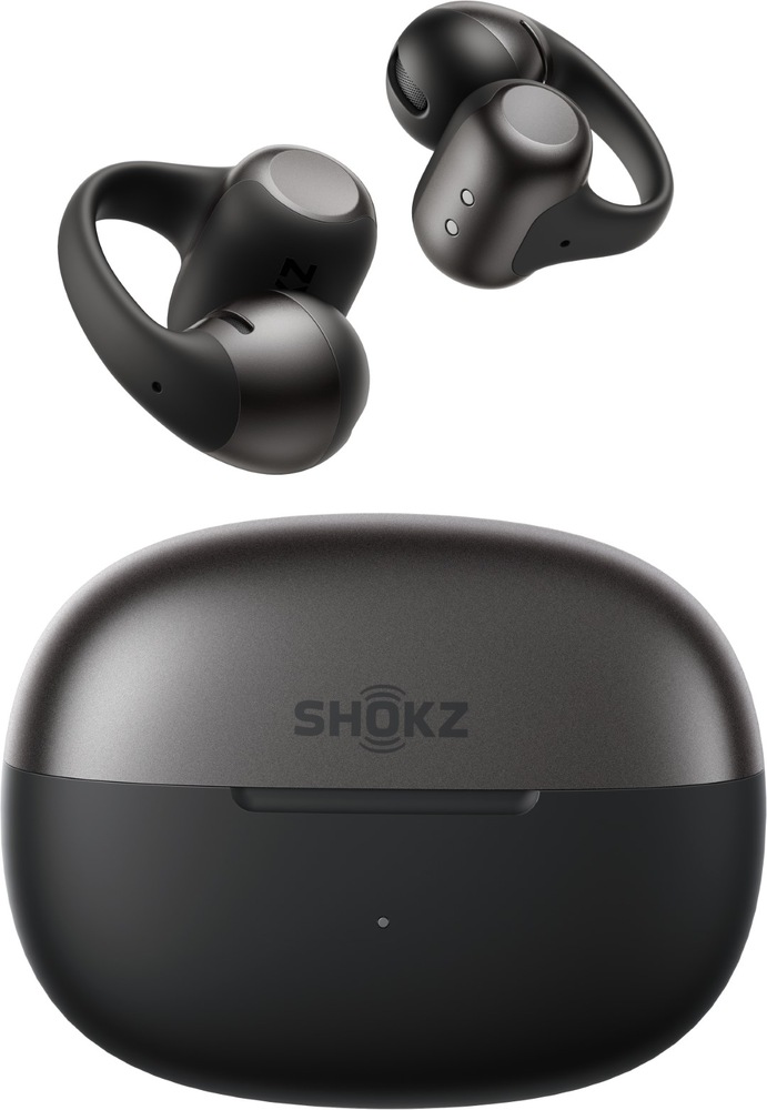TWS sluchátka Shokz OpenDots 2, černá barva