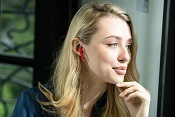 Sluchátka Defunc True Go Slim červená Defunc True Go Slim