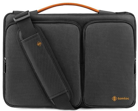 Brašna na notebook tomtoc Messenger – 16" MacBook Pro 2019/15,3" MacBook Air černá