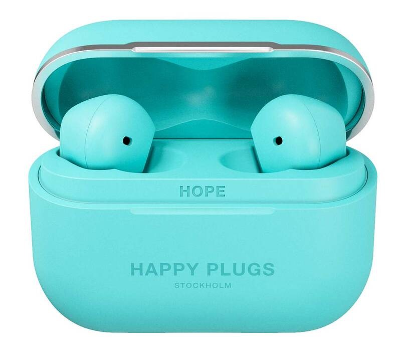 Sluchátka Happy Plugs Hope tyrkysová Sluchátka Happy Plugs Hope tyrkysová