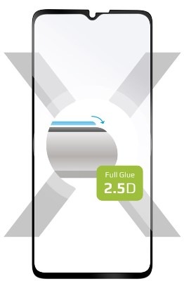 Tvrzené sklo FIXED Full-Cover na Samsung Galaxy Xcover6 Pro černé