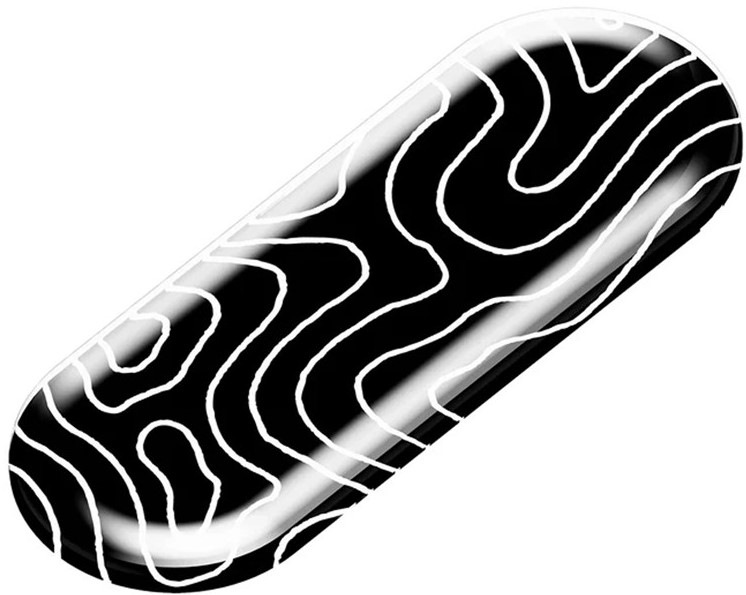 Příslušenství HyperX Glass Skates - bílé