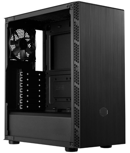 Case Cooler Master MasterBox MB600L V2 Steel černá Detail obrázku PC skříně.