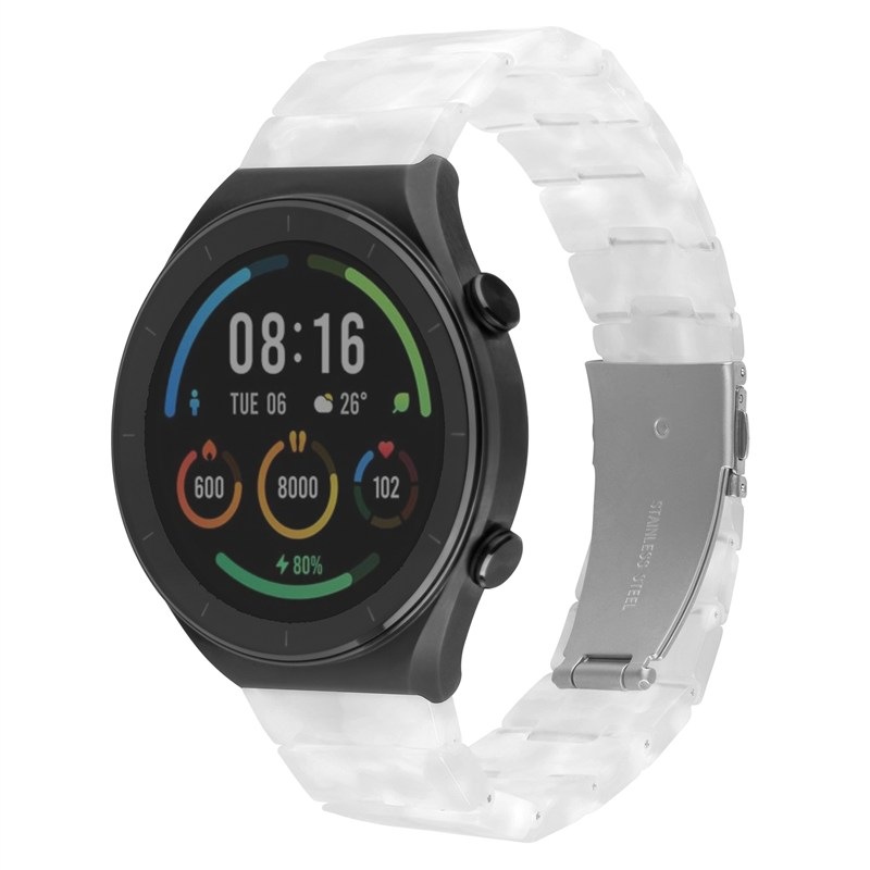Řemínek FIXED Resin Strap s Quick Release 18mm - bílý
