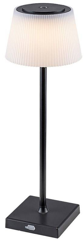Stolní LED lampička Rabalux Taena 76010 - černá/bílá