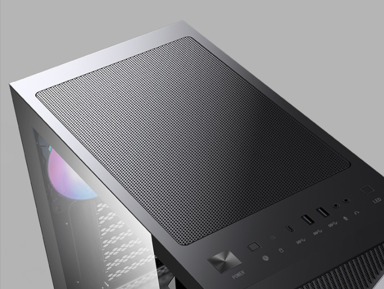 Case MSI MPG GUNGNIR 111R černá