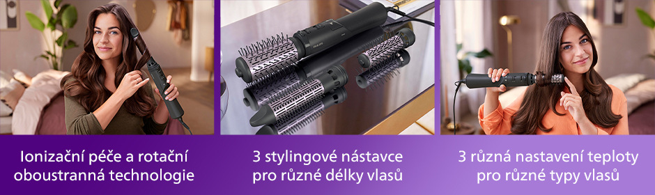 Kulma rotační Philips 7000 Series BHA715/00 černá Philips Series 7000 BHA715/00