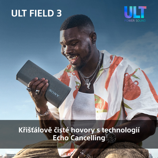 Přenosný reproduktor Sony ULT FIELD 3 černý Přenosný reproduktor Sony ULT FIELD 3, černý