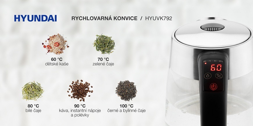 Hyundai konvice teplota