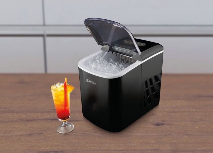 Výrobník ledu Gorenje IMC1200B, velikost ledu