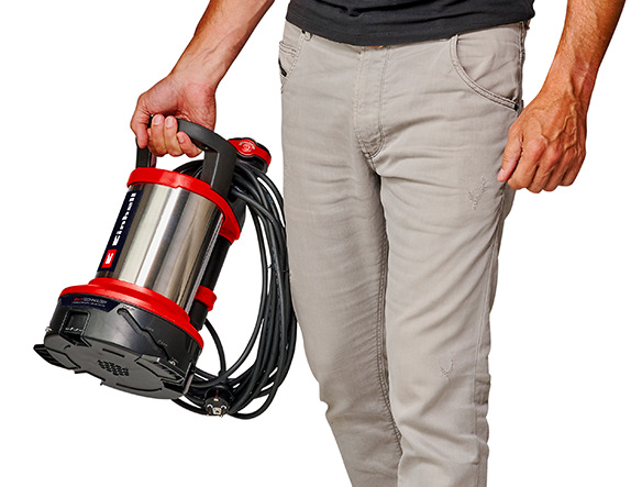 Kalové čerpadlo Einhell Expert GE-DP 7535 N LL ECO Kalové čerpadlo Einhell GE-DP 7535 N LL ECO přenášené za madlo s napájecím kabelem