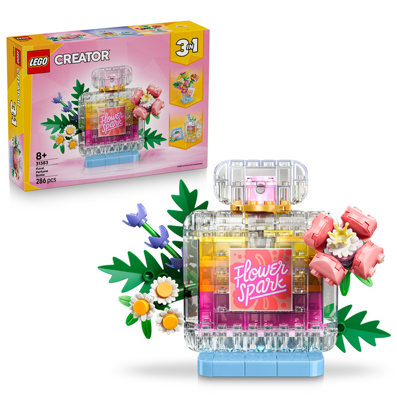 Stavebnice LEGO® Creator 3 v 1 31383 Parfém s ozdobnými květinami