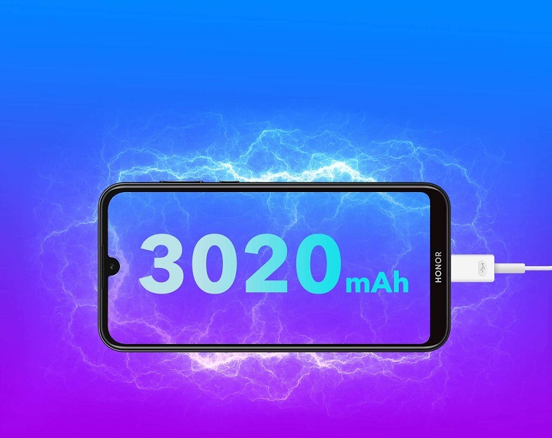 Mobilní telefon HONOR 8S Dual SIM modrý 8S Baterie