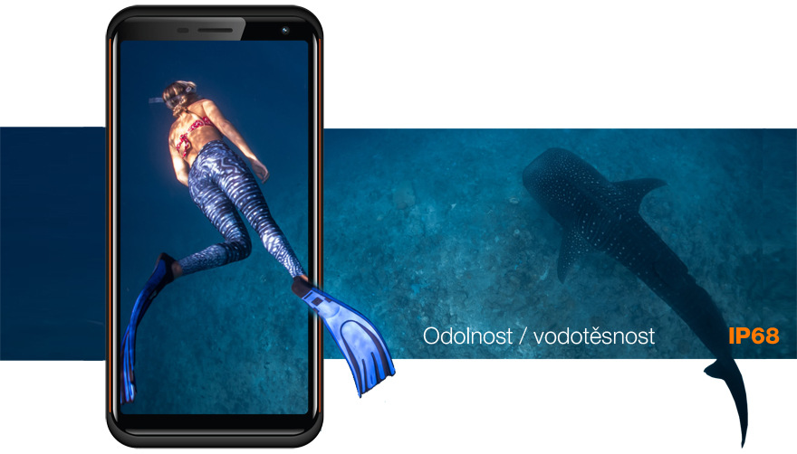 Mobilní telefon Aligator RX800 eXtremo černý/oranžový Aligator RX800 eXtremo
