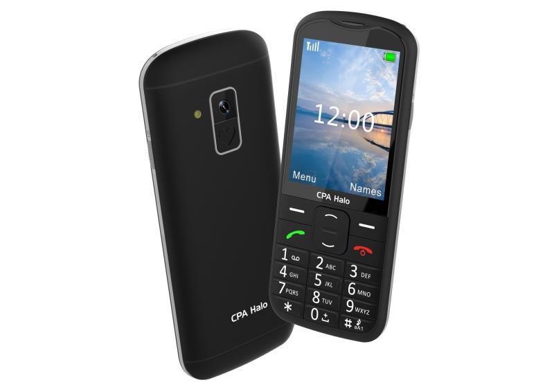 Mobilní telefon CPA Halo 28 Senior černý
