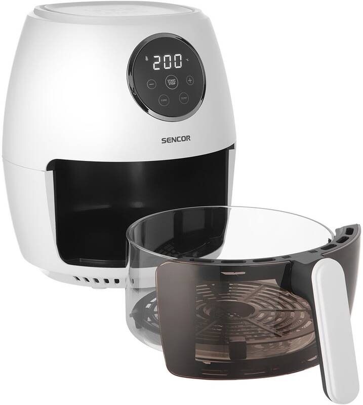 Fritéza horkovzdušná Sencor SFR 5340WH bílá Fritéza horkovzdušná Sencor SFR 5340WH bílá
