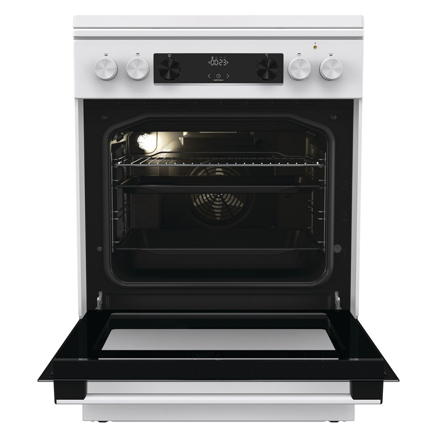 Kombinovaný sporák Gorenje G600 GK6C5WF bílý Sporák Gorenje GK6C5WF, bílá, 71 litrů