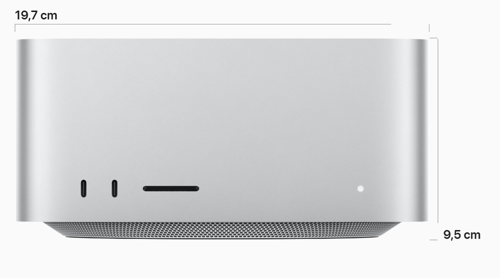 PC mini Apple Mac Studio M3 Ultra 28× CPU, 60× GPU, 96GB, 1TB