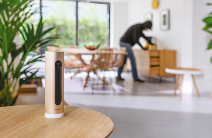IP kamera Netatmo Smart Indoor - bílá/zlatá