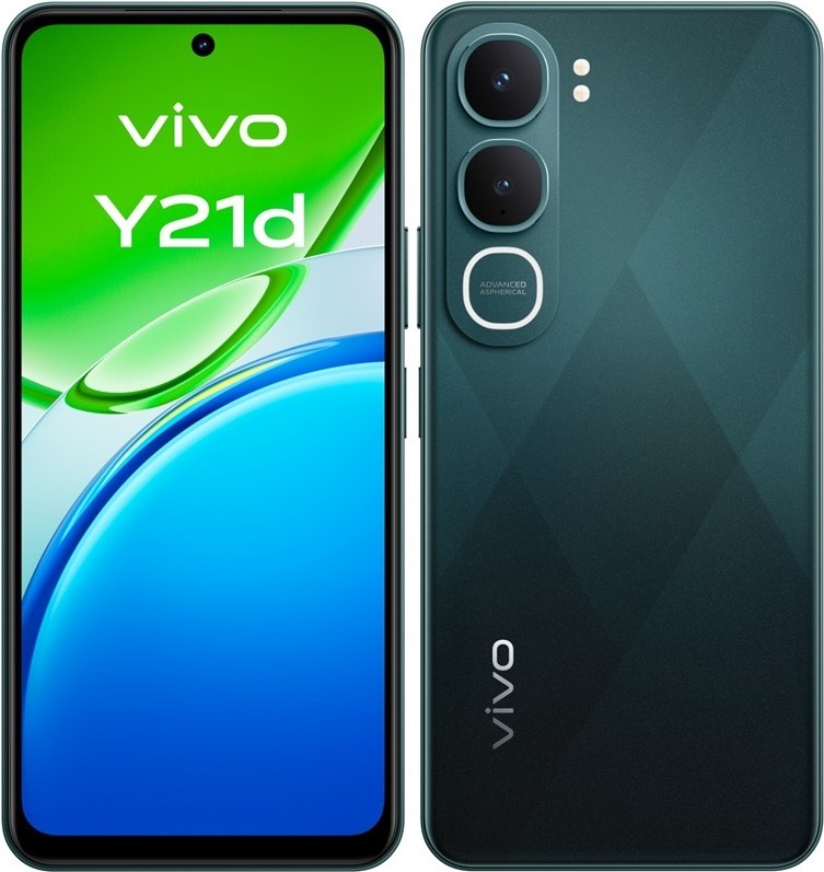Mobilní telefon Vivo Y21d 4 GB / 128 GB, zelená barva