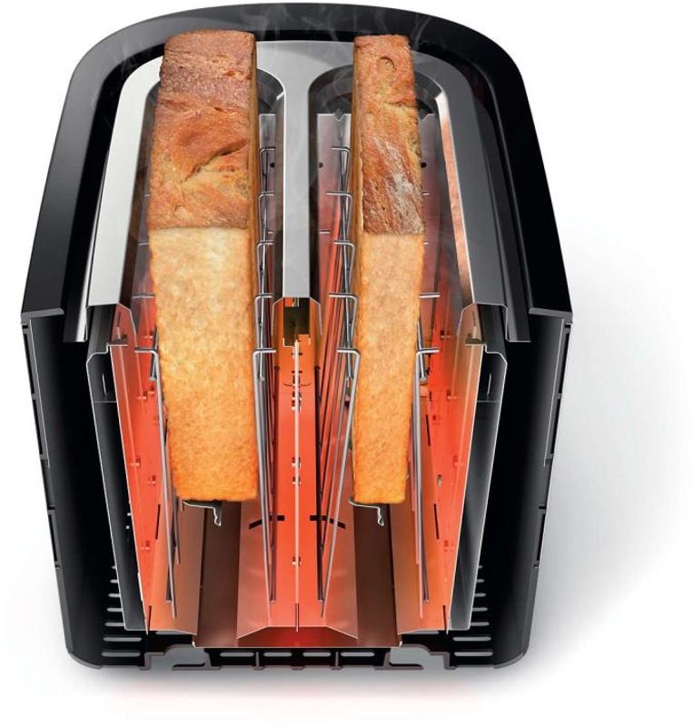 Topinkovač Philips Viva Collection HD2637/90 černý/stříbrný