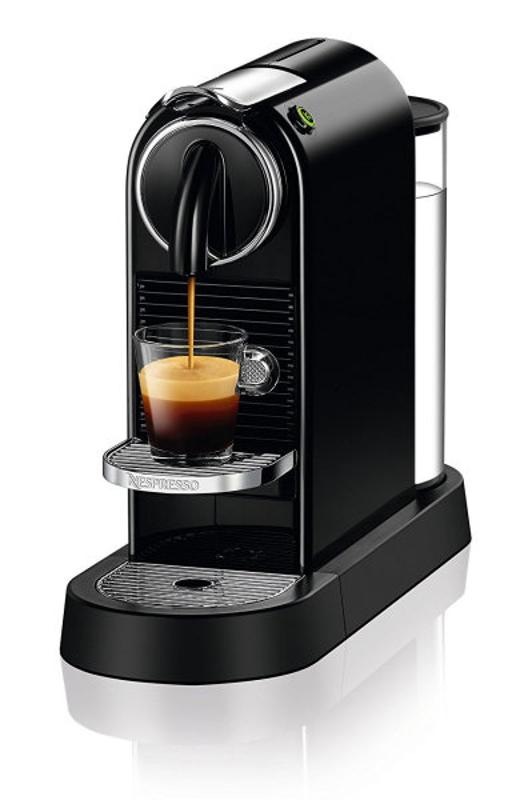 Kapslový kávovar De'Longhi Nespresso Citiz EN167.B černý Kapslový kávovar De'Longhi Nespresso Citiz EN167.B černý