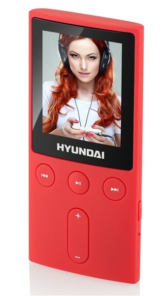 MP3 přehrávač Hyundai MPC 501 GB4 FM R červený