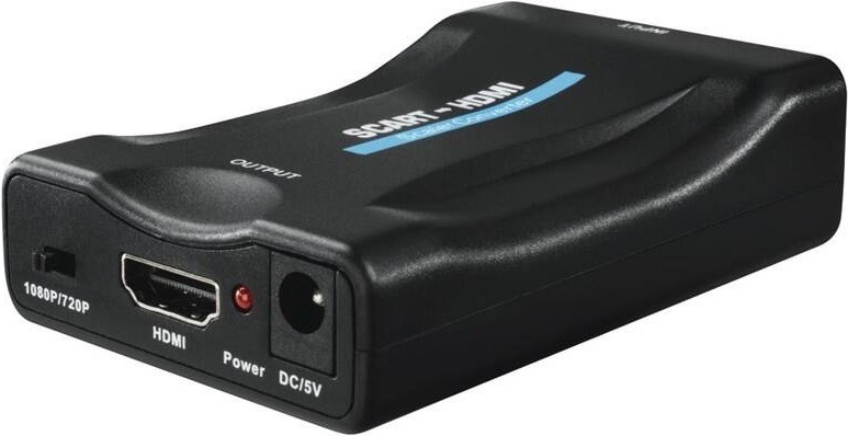 Redukce Hama AV převodník SCART na HDMI (121775) černá